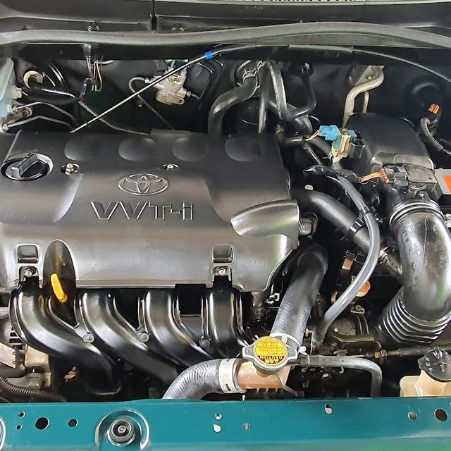 Engine bay after a service